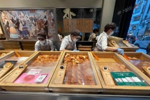 Excursão a pé pelo antigo mercado de peixe de Tsukiji