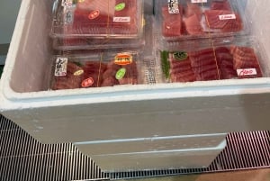 Excursão a pé pelo antigo mercado de peixe de Tsukiji
