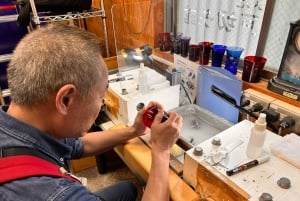 Tokyo: 1,5-timers Edo Kiriko glassskjæringsverksted i Sumida