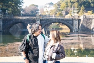 東京：専用車とガイド付き1日ハイライトツアー