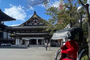 Tokio: 1-stündiges Rikscha-Abenteuer mit Blick auf den Tokyo Tower