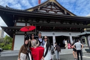 Tokio: 1-stündiges Rikscha-Abenteuer mit Blick auf den Tokyo Tower