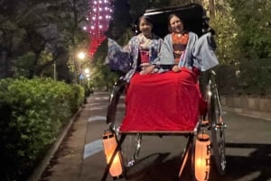 Tokio: 1-stündiges Rikscha-Abenteuer mit Blick auf den Tokyo Tower