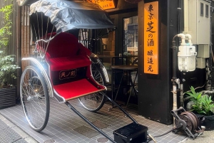 Tokio: 1-stündiges Rikscha-Abenteuer mit Blick auf den Tokyo Tower