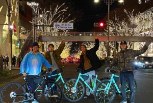 Tokio: 2-godzinna nocna wycieczka rowerowa po ukrytych perełkach miasta