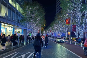 Tokio: 2-godzinna nocna wycieczka rowerowa po ukrytych perełkach miasta