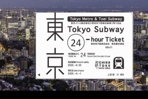 Tokyo: 24-hour, 48-hour, or 72-hour Subway Ticket