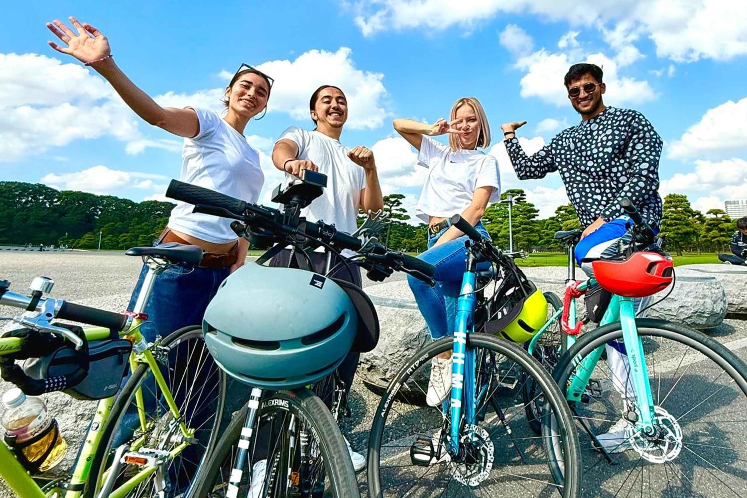 Tokio: 3-stündige Fahrrad- oder E-Bike Tour durch die Highlights der Stadt
