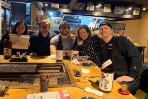 東京：夜の新橋で3時間のグルメツアー