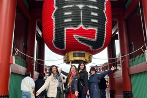 5 timmars privat guidad tur i Tokyo och kalligrafiupplevelse