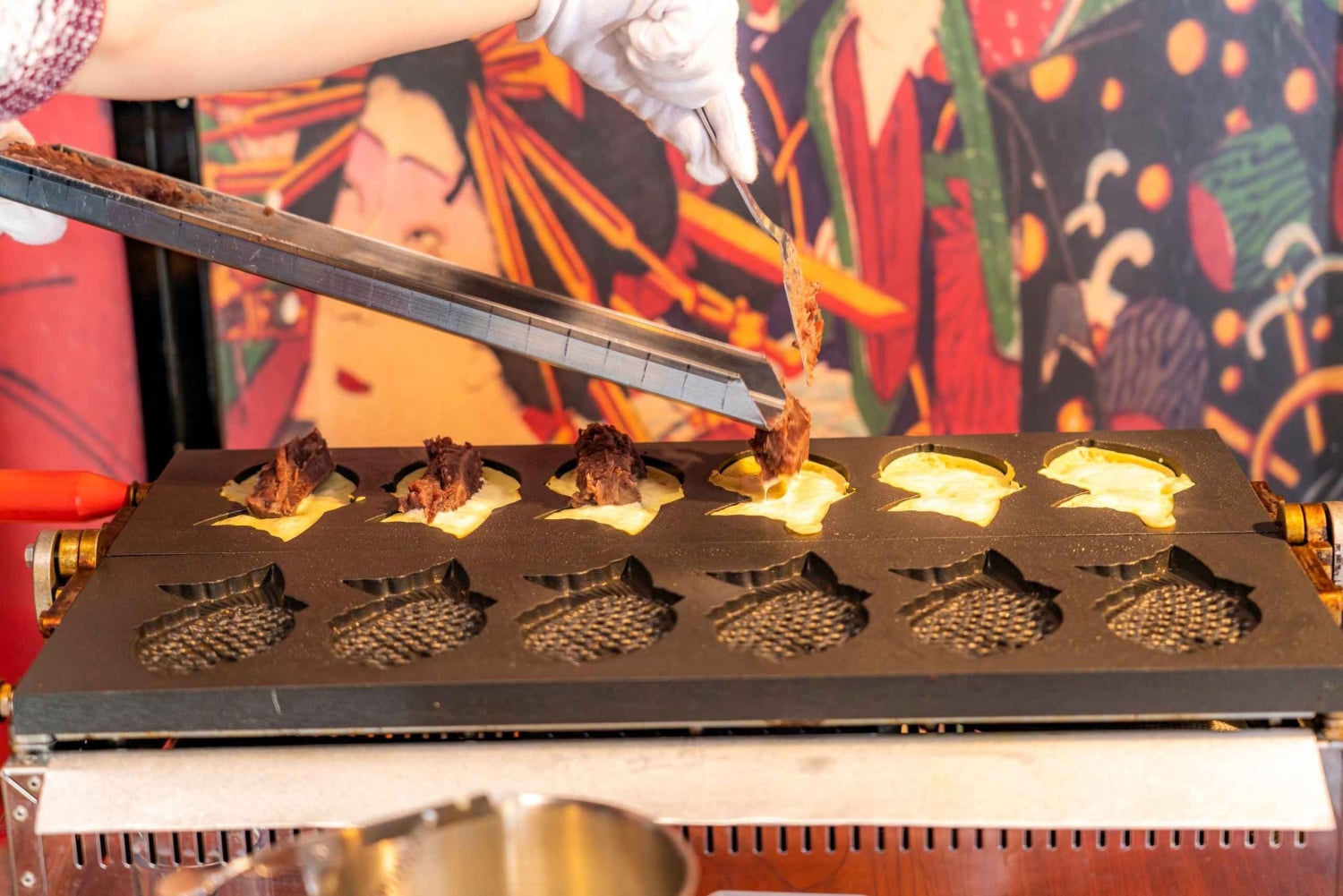 6-timers privat guidet tur i Tokyo og oplevelse med taiyaki-lavning