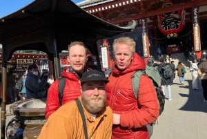 6-timers privat guidet tur i Tokyo og oplevelse med taiyaki-lavning