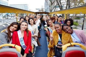 東京：音声ガイド付き60分パノラマオープントップバスツアー