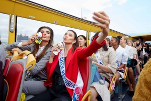 東京：音声ガイド付き60分パノラマオープントップバスツアー