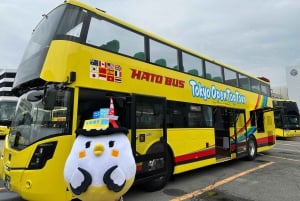 東京：音声ガイド付き60分パノラマオープントップバスツアー