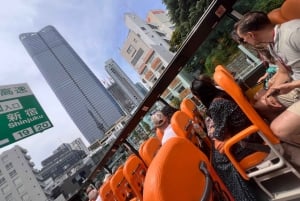 東京：音声ガイド付き60分パノラマオープントップバスツアー