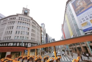 東京：音声ガイド付き60分パノラマオープントップバスツアー