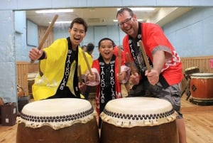 6-stündige private Führung durch Tokio & Wadaiko-Trommel-Erlebnis