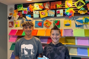 Tour privato di 6 ore a Tokyo e lezione di origami con tablet