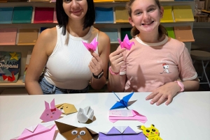 Tour privato di 6 ore a Tokyo e lezione di origami con tablet