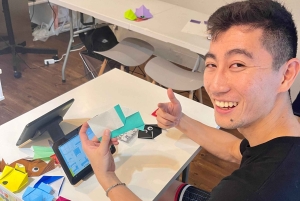 Tour privato di 6 ore a Tokyo e lezione di origami con tablet