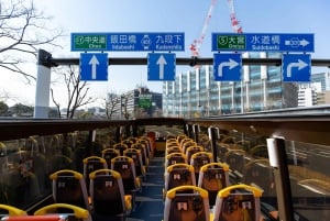 Tokyo: Open Top Sightseeing Bus with Audio Guide