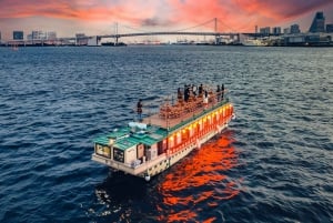 Tokyo: Adachi Fireworks Exclusive Cruise Tour with Show&Meal