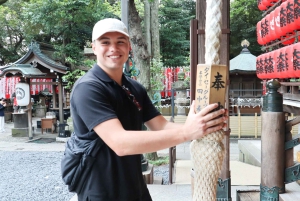 Tóquio: passeio a pé em Akasaka com visita ao templo