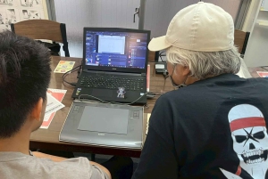 Tokyo: Anime-verksted med en profesjonell animatør