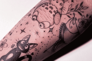 Tokyo: Anime, Manga or Kanji Tattoo in a Modern Salon