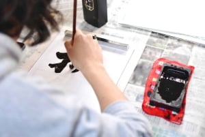 Tokyo: workshop di calligrafia ad Asakusa con istruttore