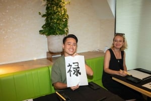 Tokio: workshop kalligrafie in Asakusa met instructeur