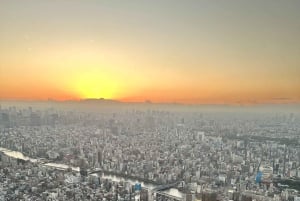 Tokyo: Asakusa guidet tur med entrébilletter til Tokyo Skytree