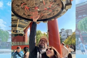 Tokyo: Asakusa guidet tur med entrébilletter til Tokyo Skytree