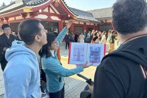 Tokyo: Asakusa guidet tur med entrébilletter til Tokyo Skytree
