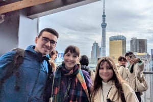 Tokyo: Asakusa Guided Tour with Tokyo Skytree Entry Tickets