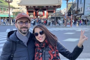 Tokyo: Asakusa Guided Tour with Tokyo Skytree Entry Tickets