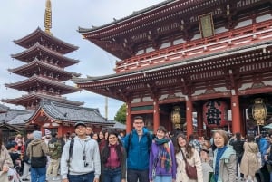 Tokyo: Asakusa Guided Tour with Tokyo Skytree Entry Tickets