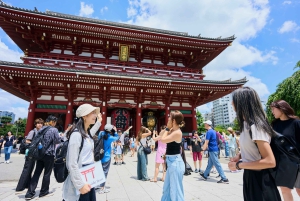 Tóquio: caminhada histórica em Asakusa e cultura gastronômica local
