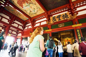 Tóquio: caminhada histórica em Asakusa e cultura gastronômica local