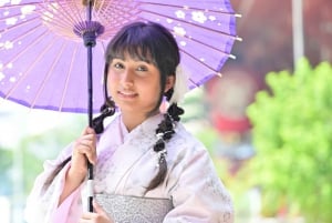 Токио: одевание кимоно в Асакусе и дегустация матча