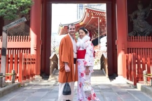 Токио: одевание кимоно в Асакусе и дегустация матча