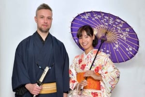 Токио: одевание кимоно в Асакусе и дегустация матча