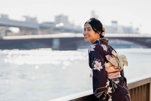 Асакуса, Токио: аренда кимоно Miu и фотосессия по желанию