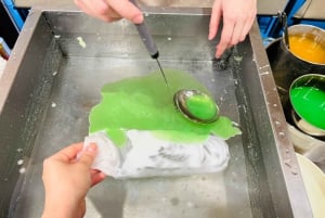 Tokyo: Tillverkning av matprover i Asakusa