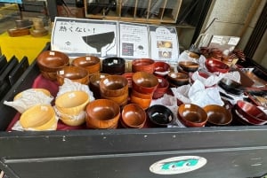 Tokyo: Tillverkning av matprover i Asakusa
