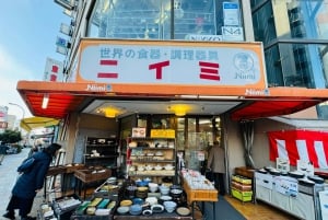 Tokyo: Tillverkning av matprover i Asakusa