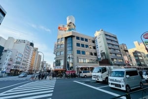 Tokyo: Tillverkning av matprover i Asakusa