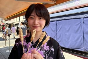 Tokyo: Privat Asakusa-tur Senso-ji-tempelet og gatemat