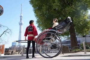 Tokio: Asakusa-Tour mit der Rikscha